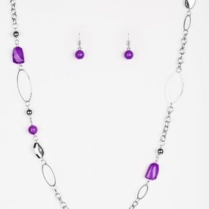 Jewelry - Popular Demand - Purple Necklace Set Jewelry - Popular Demand - Purple Necklace Set